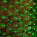 Гирлянда Сеть 2х1,5м, свечение с динамикой, прозрачный ПВХ, 288 LED, 230 В, цвет: Зелёный