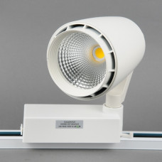 030-30W-4000 Трековый светильник двух фазный (Нейтральный белый)